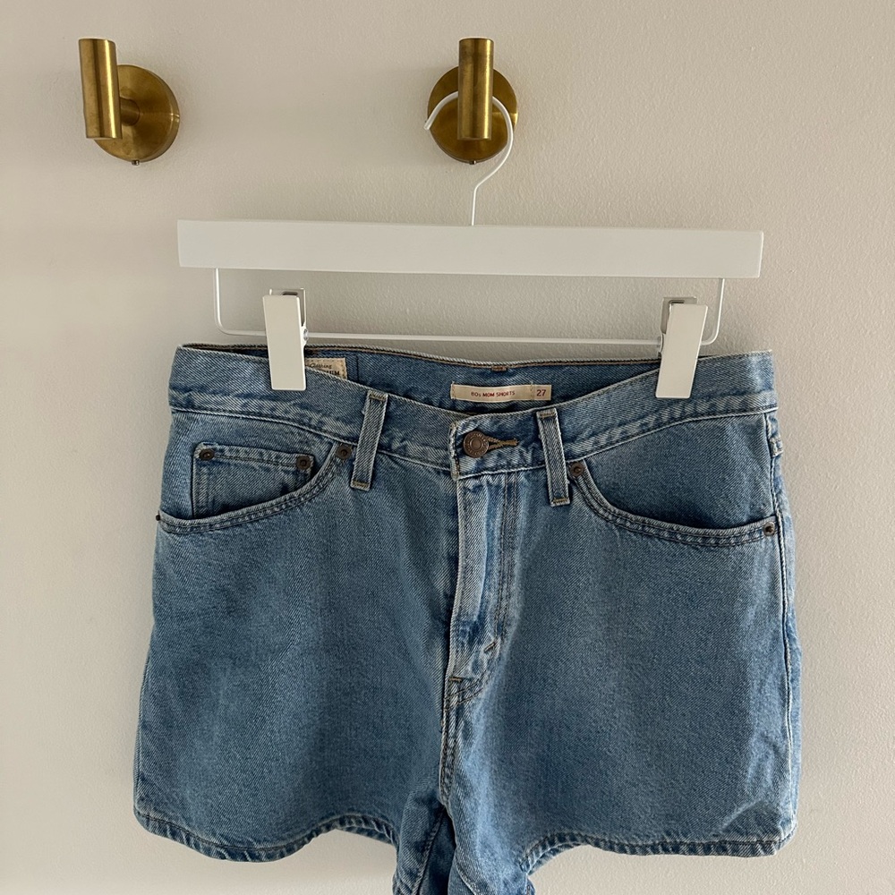 Levi's Blue Jean Shorts Relaxed Fit